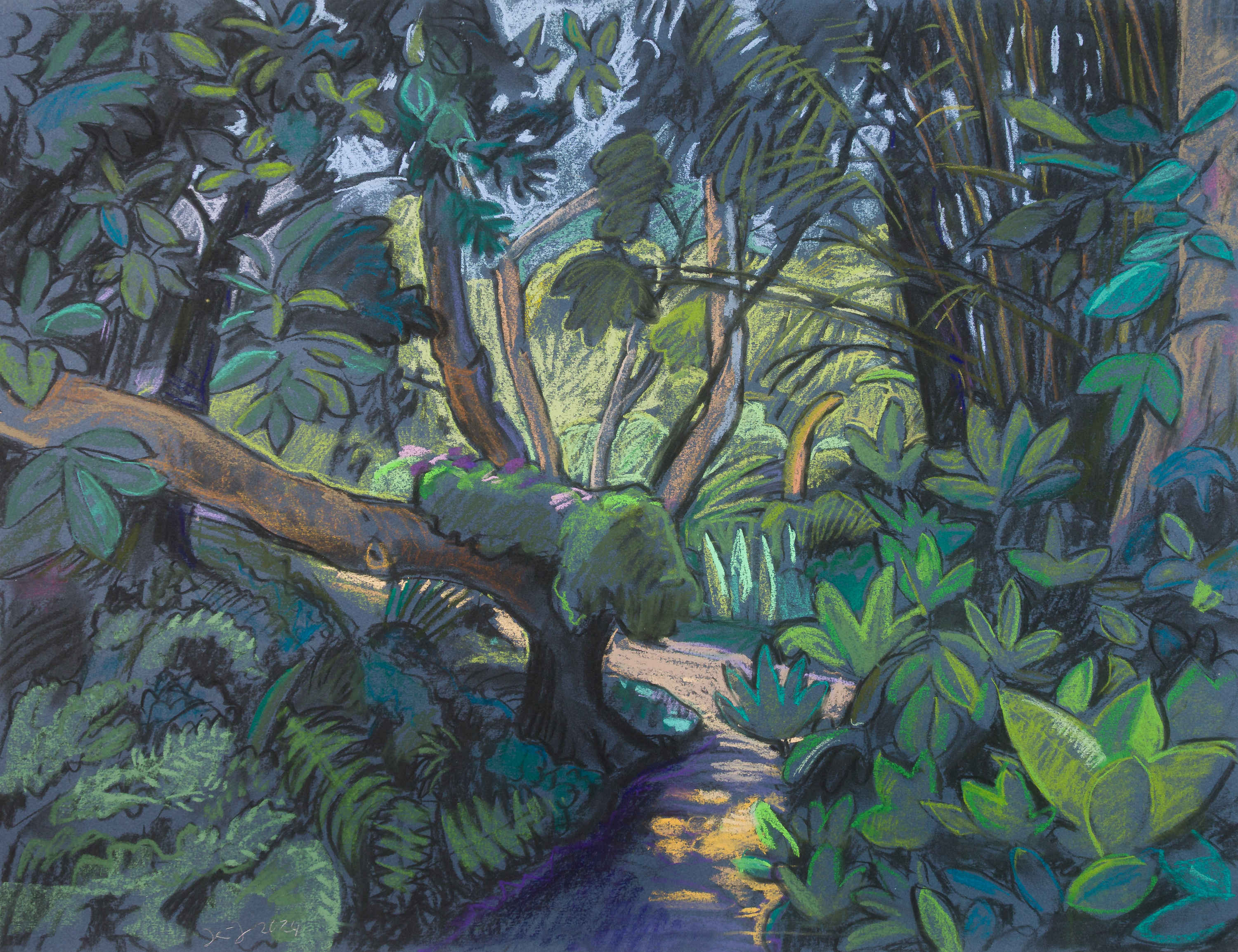 Normandie - Im Botanischen Garten Vauville