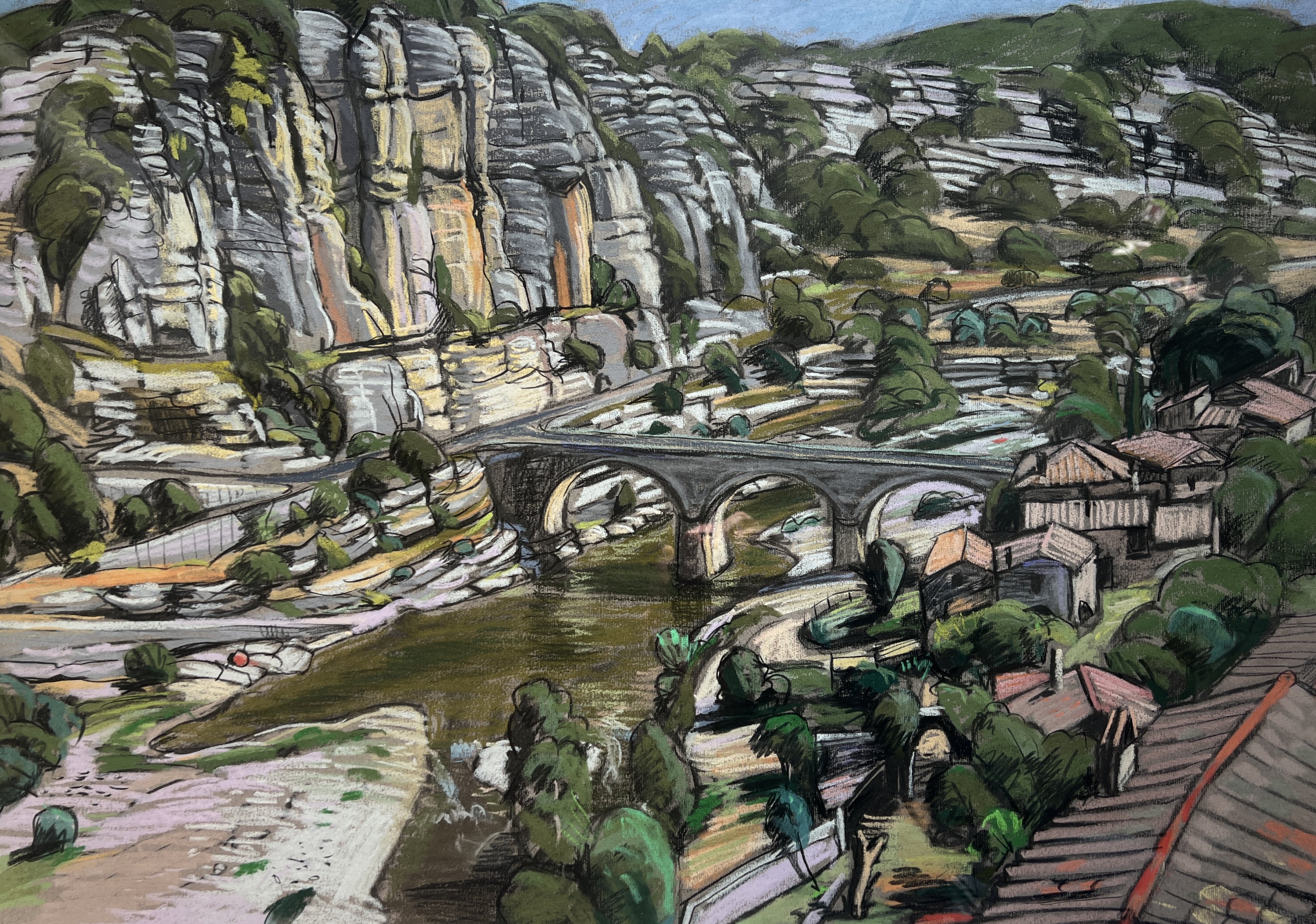 Frankreich - Ardéche bei Balazuc 2