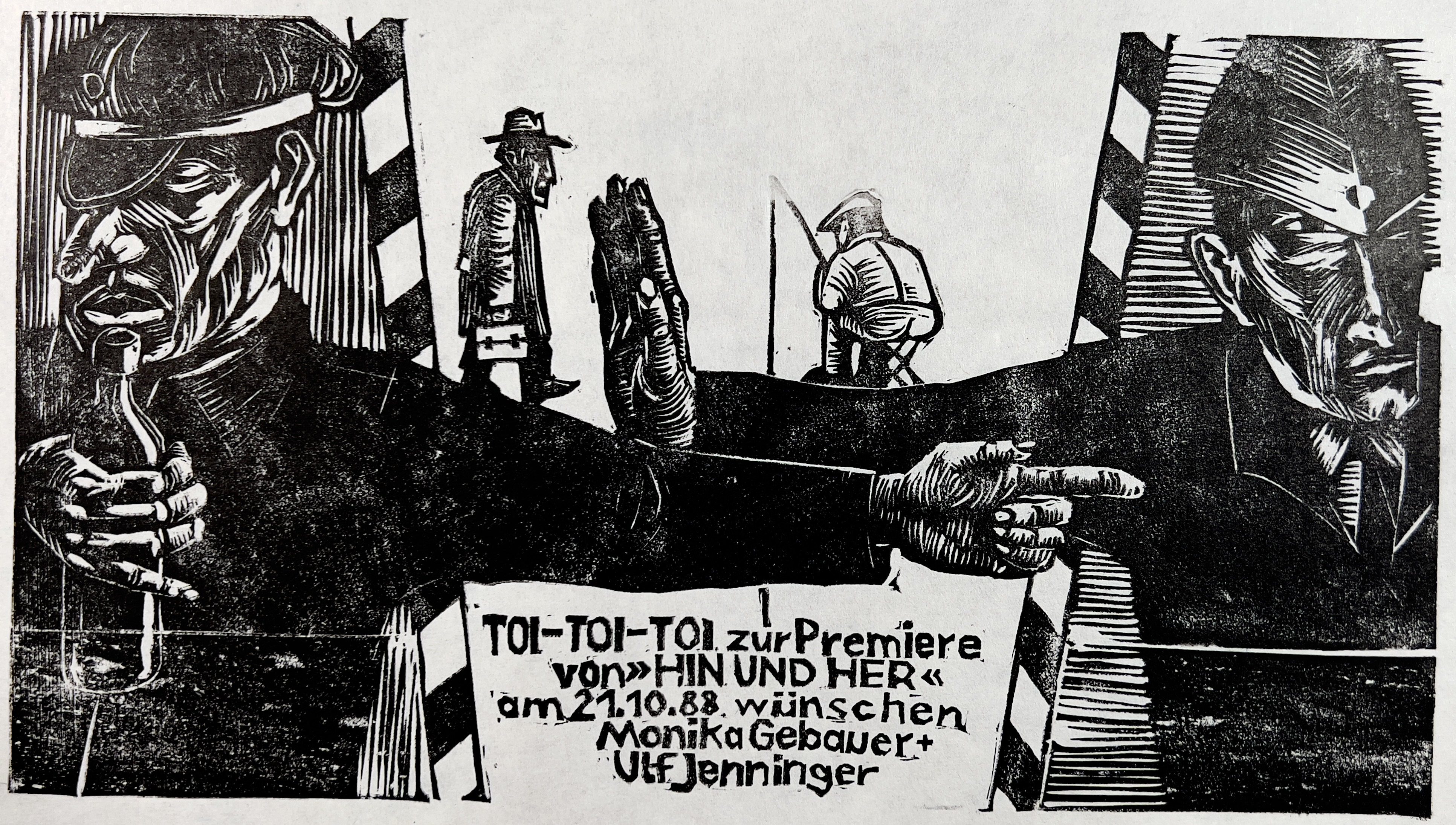 Grafik zur Theaterpremiere