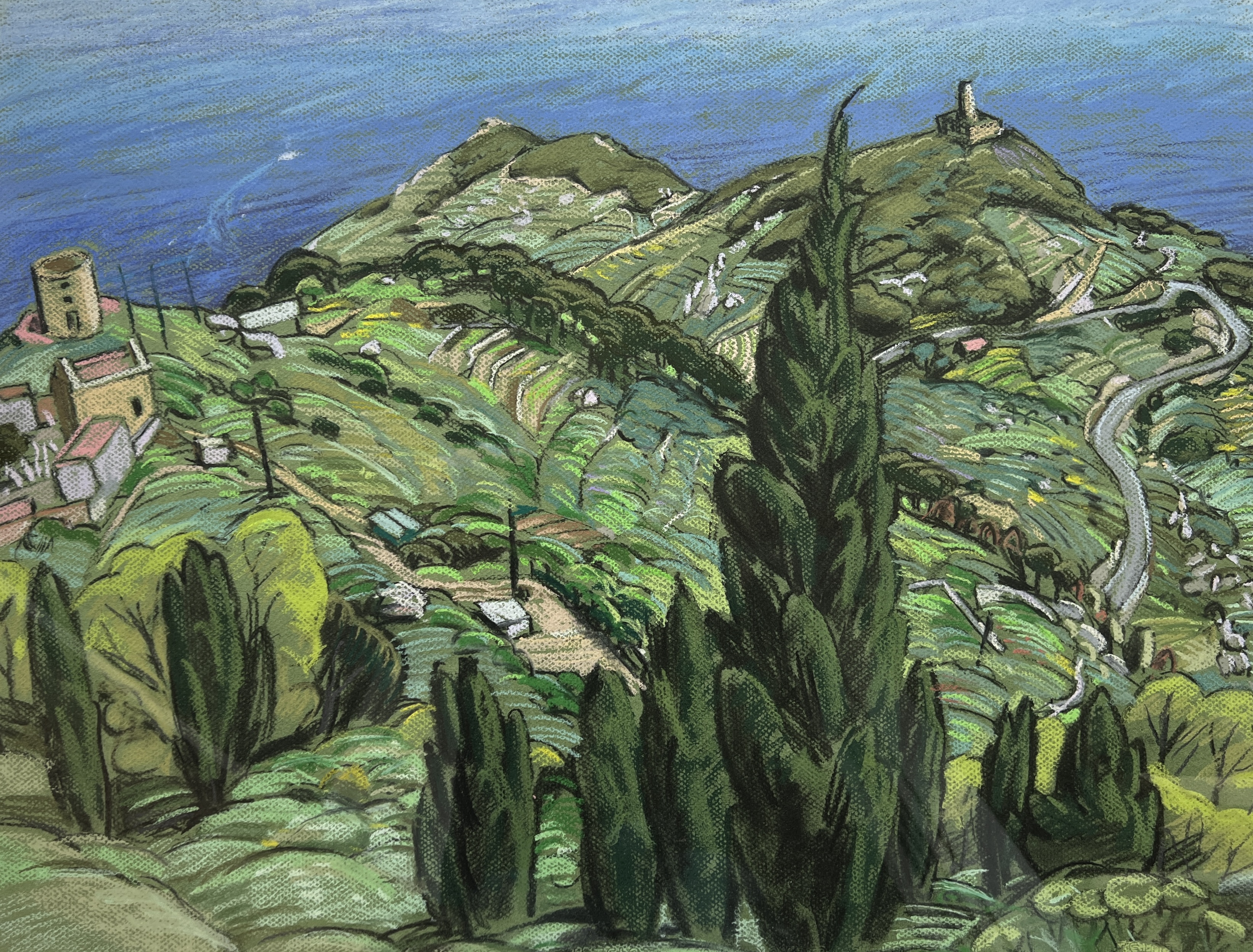 Italien - Giglio von Castello aus