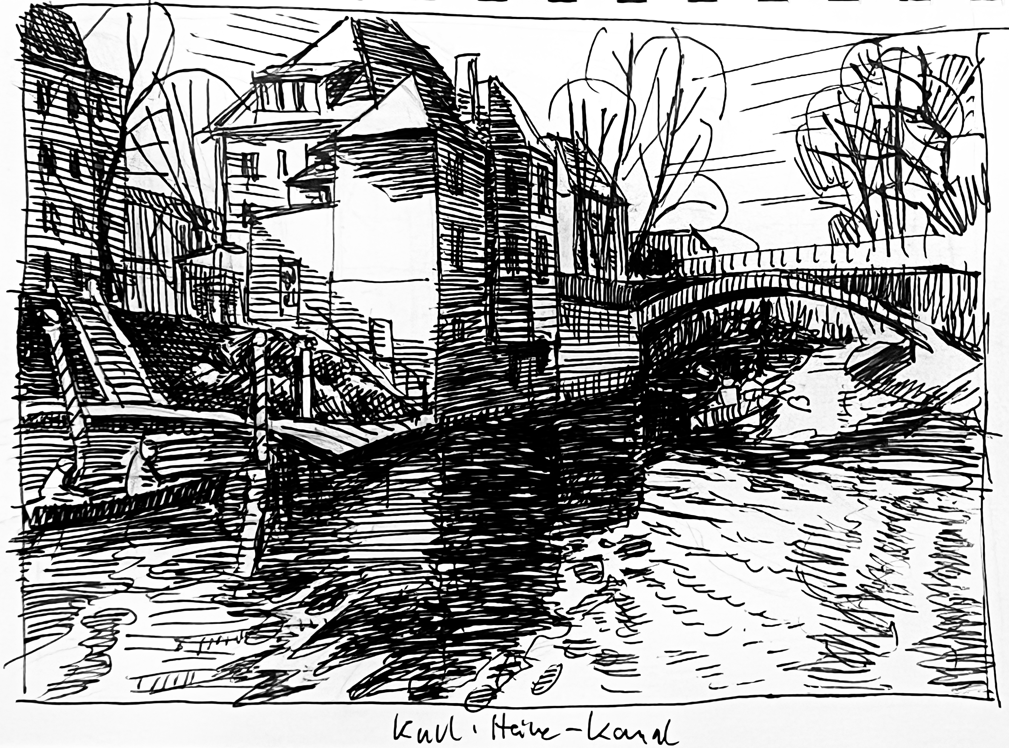 Karl-Heine-Kanal an der Erich-Zeigner-Allee