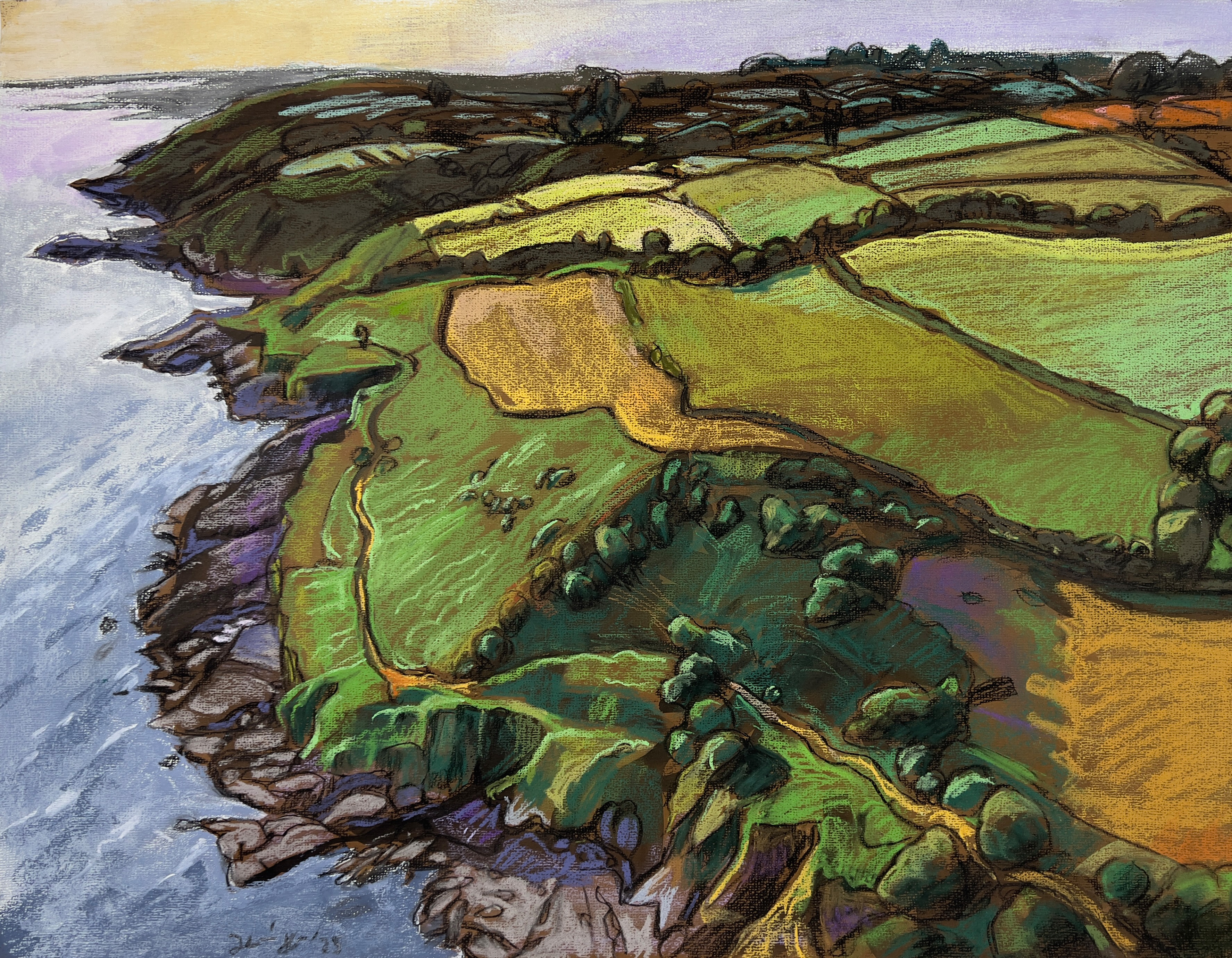 Normandie - Baie de Querviere in Le Hague