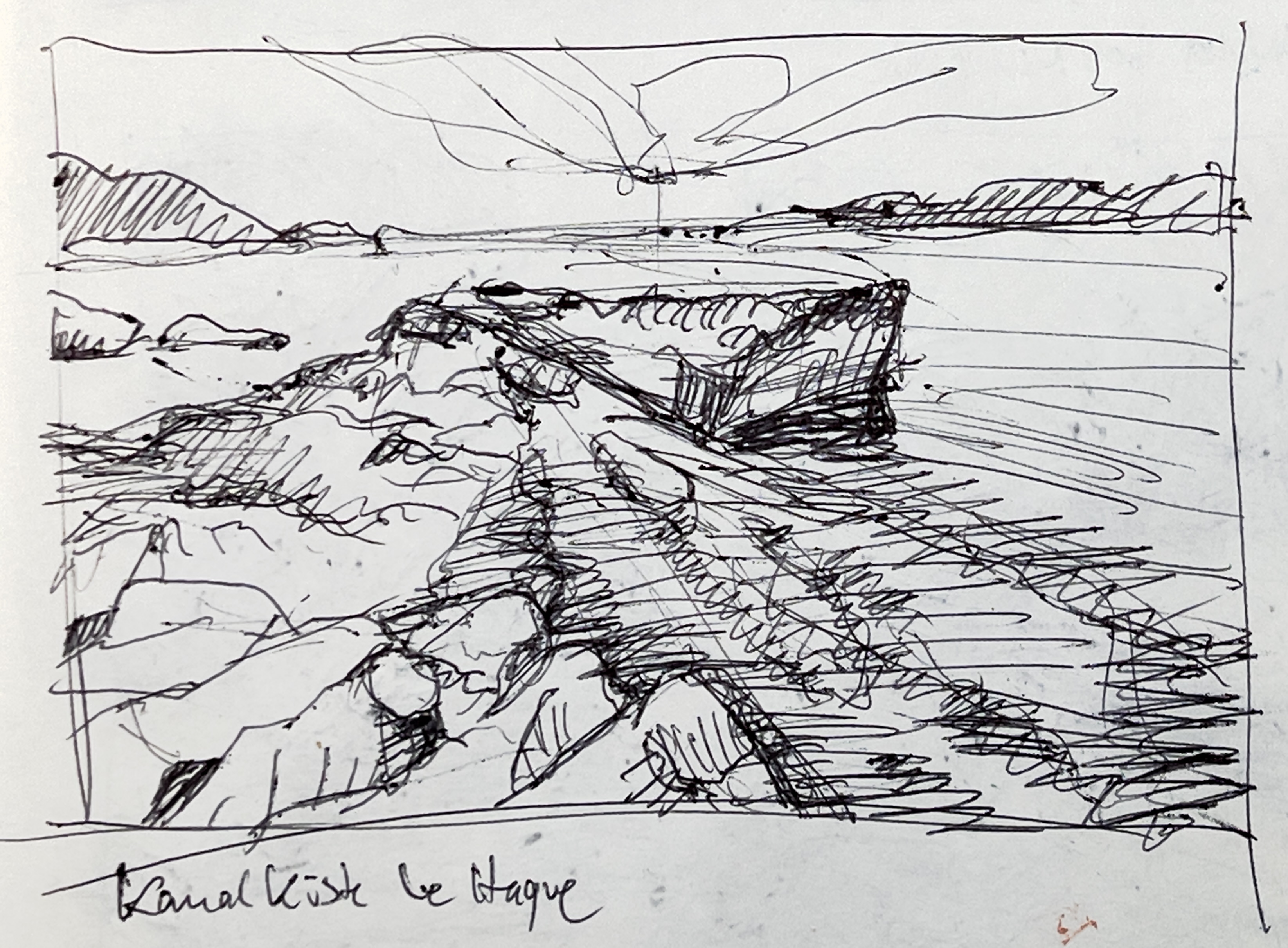 Normandie - Felsenklippe Le Hague