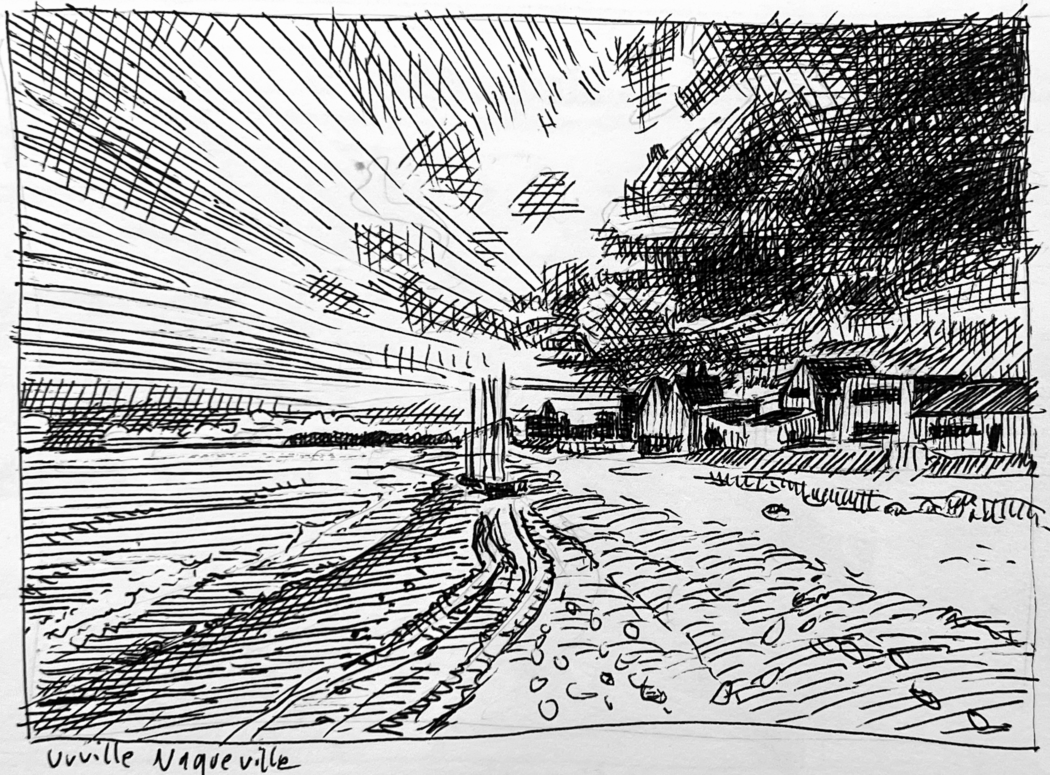 Normandie - Strand Urville-Nacqueville