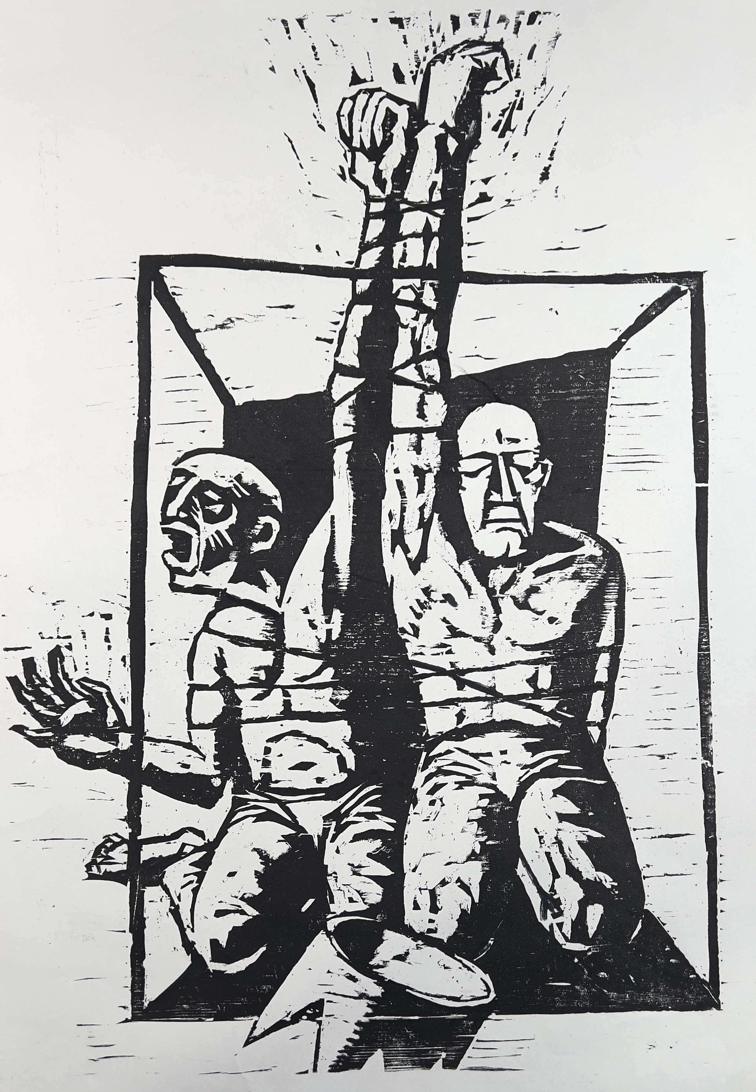 Plakatentwurf für ein Theaterstück