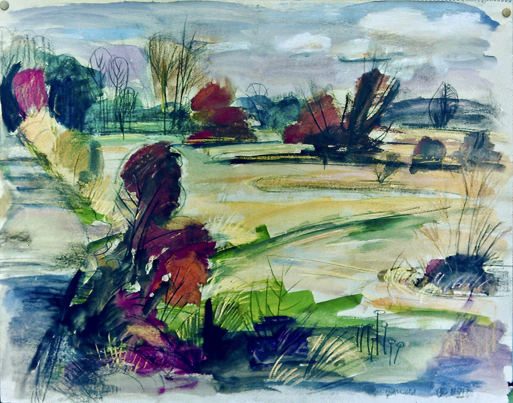 Spreewaldlandschaft im Herbst