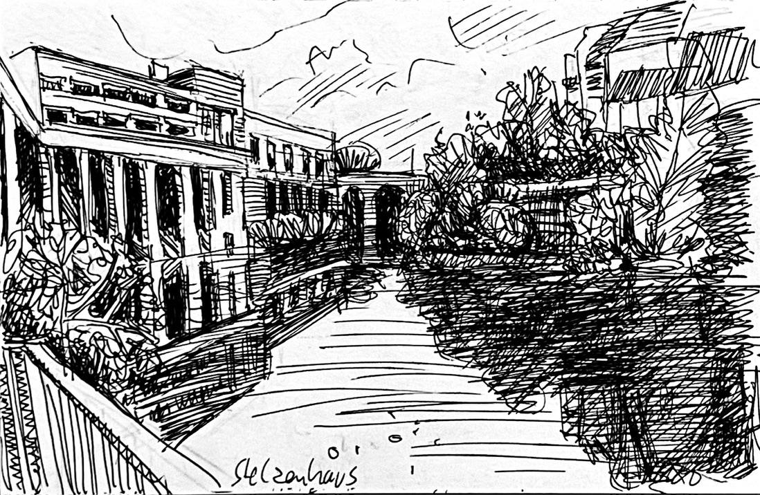 Stelzenhaus am Karl-Heine-Kanal