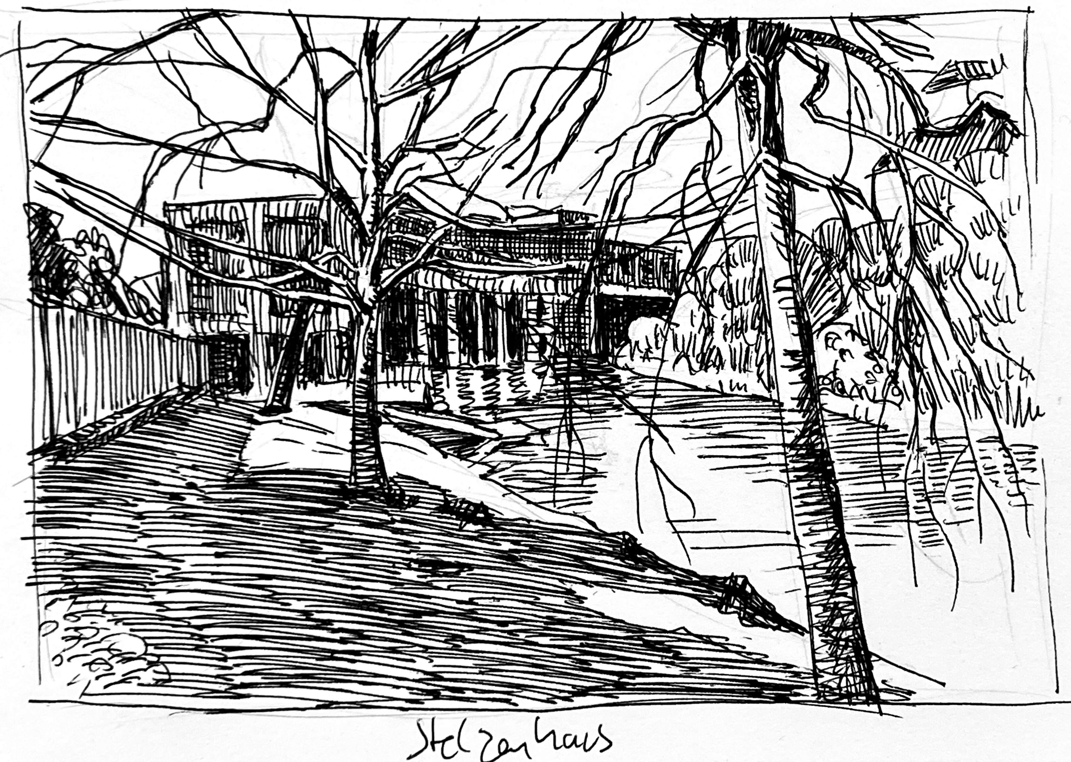 Stelzenhaus am Karl-Heine-Kanal