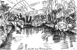 Wasserstadt Leipzig - Elster am Palmengarten