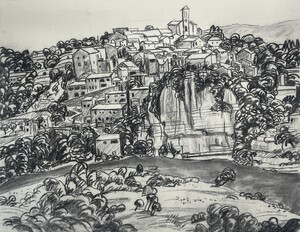 Frankreich - Blick auf Balazuc