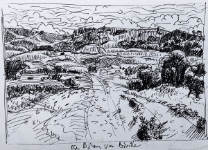 Normandie - Die Dünen von Biville